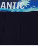 Atlantic 164 3-pak tmavě modré/modré/nic Pánské boxerky