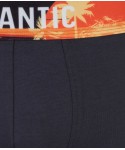 Atlantic 164 3-pak černé/grafitové/černé Pánské boxerky