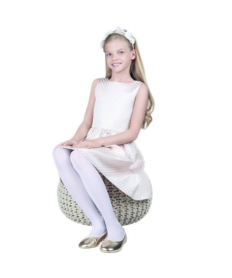 E-shop Noviti Stella RM 002 G 01 bílé Dívčí punčocháče