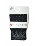 Magnetis 055 Lycra s puntíkovým vzorem Dámské ponožky