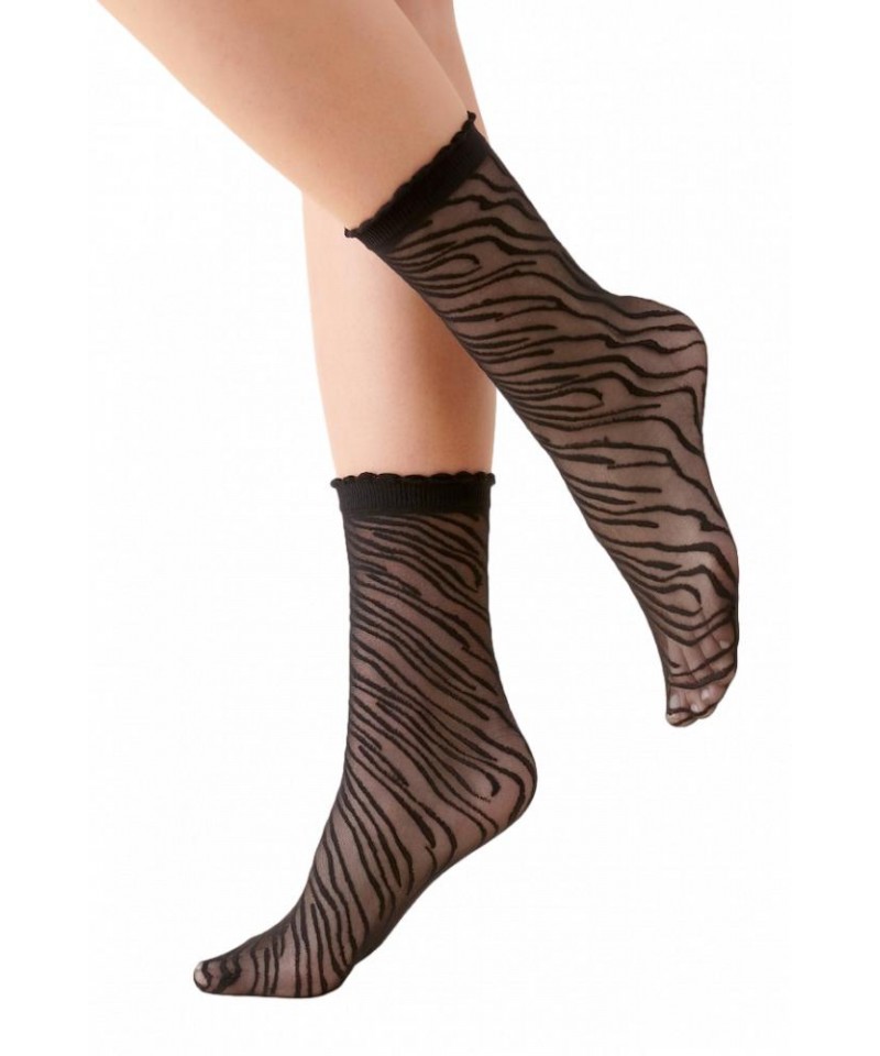 E-shop Gabriella Ama 567 bílé Dámské ponožky