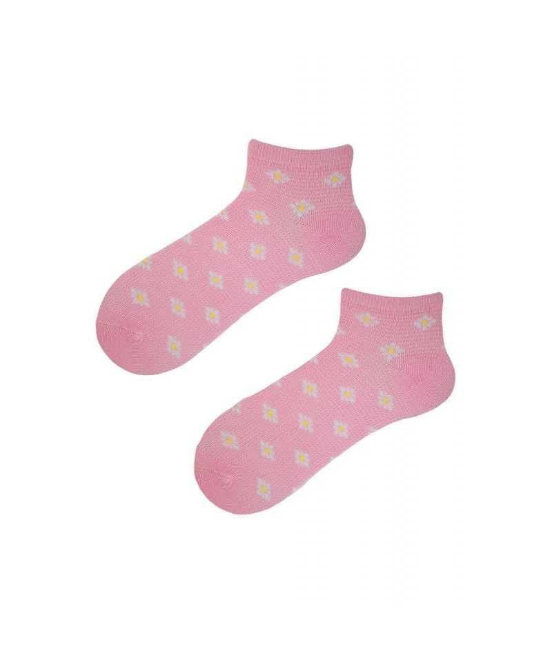 E-shop Noviti Sedmikráska ST 020 W 03 růžové Dámské kotníkové ponožky