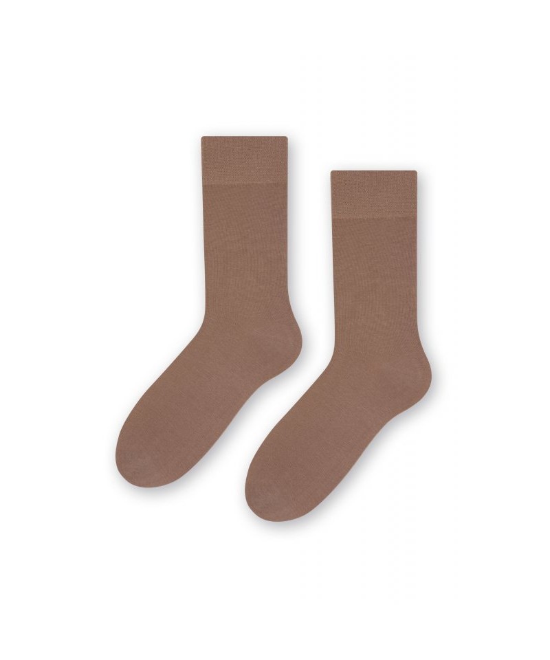 Steven 056 086 hnědé Oblékové ponožky