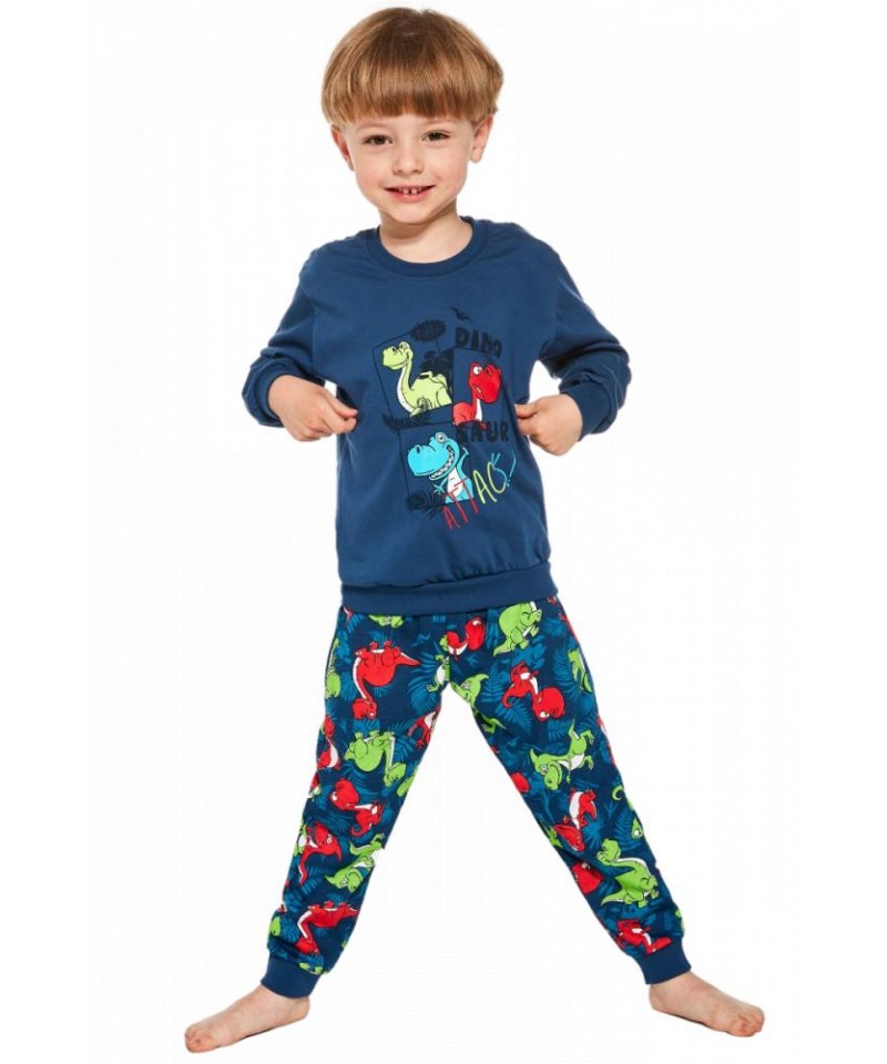 E-shop Cornette Kids Boy 593/142 Dino 86-128 Chlapecké pyžamo