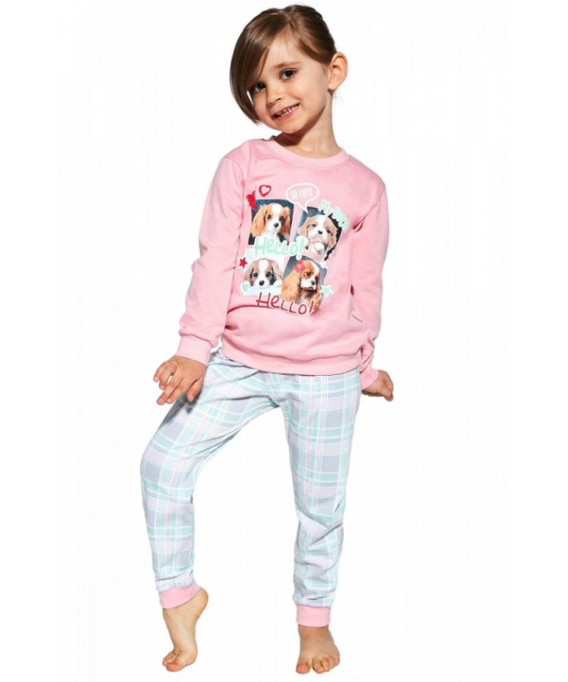 E-shop Cornette Kids Girl 594/167 My Doggy 86-128 Dívčí pyžamo