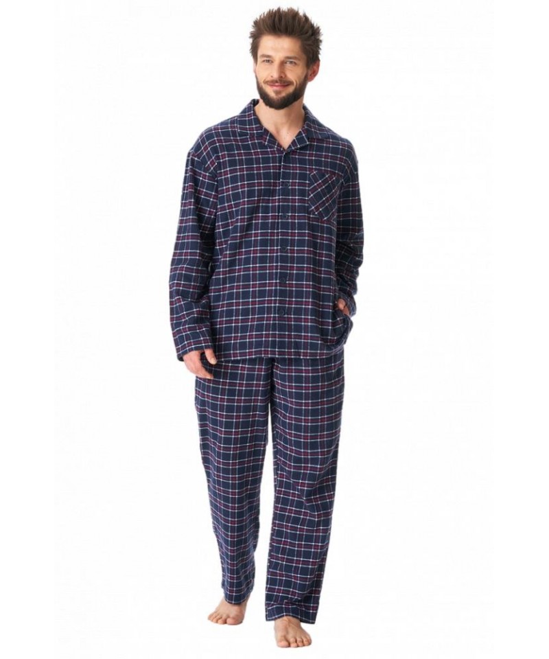 E-shop Key MNS 414 B23 Pánské pyžamo