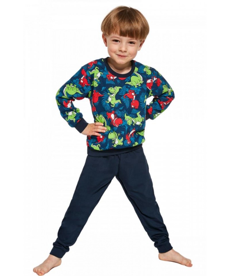 E-shop Cornette Kids Boy 286/144 Dino 2 86-128 Chlapecké pyžamo