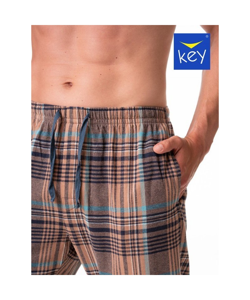 E-shop Key MHT 421 B23 Pánské pyžamové kalhoty