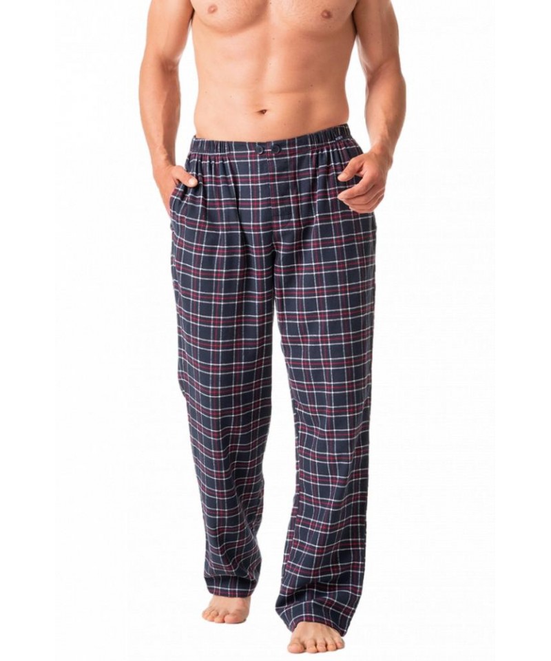 E-shop Key MHT 414 B23 Pánské pyžamové kalhoty