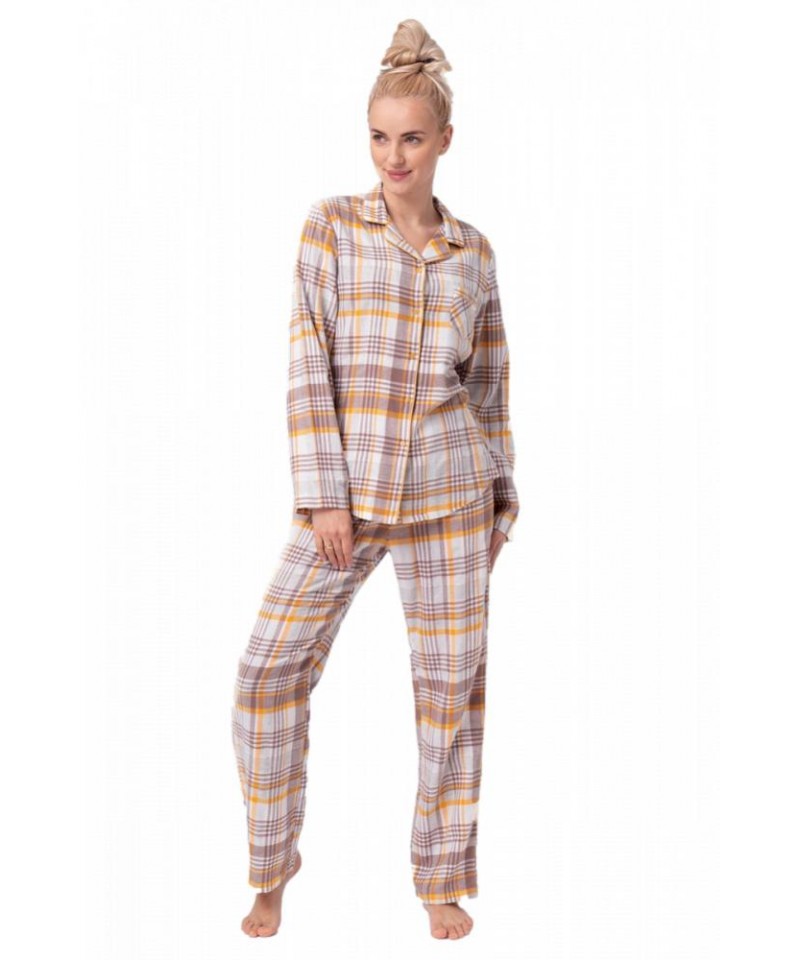 E-shop Key LNS 448 B23 Dámské pyžamo plus size