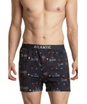 Atlantic 025/1 2-pak grf/gra Pánské boxerky