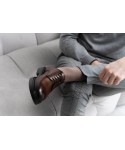 Steven 056-086 béžové Pánské ponožky
