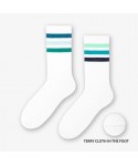 More Sport 081-009 bílo-mořské Dámské ponožky