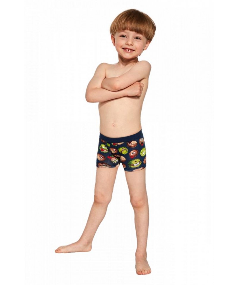 E-shop Cornette Kids Boy 701/132 Chestnut Chlapecké boxerky