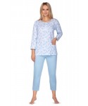 Regina 644 modré Dámské pyžamo