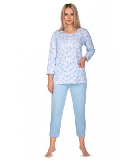Regina 644 modré plus Dámské pyžamo