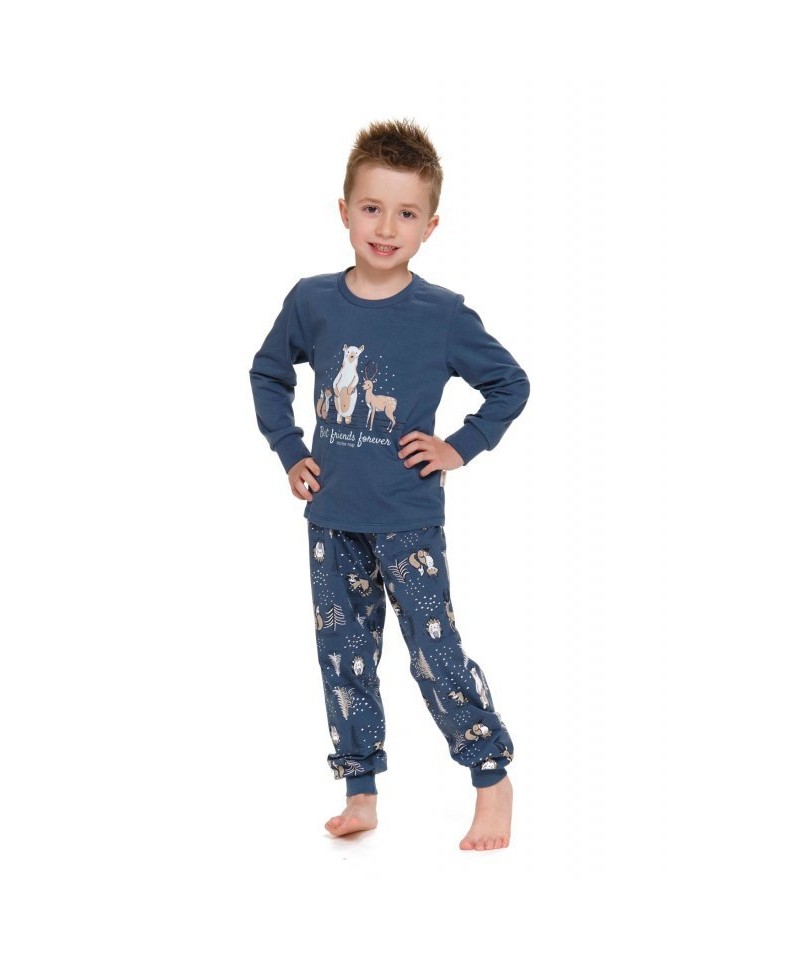 E-shop Doctor nap PDU 4324 deep blue Dětské pyžamo