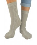 Noviti SW 002 W 03 béžové Dámské ponožky