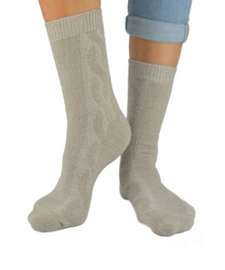 Noviti SW 002 W 03 béžové Dámské ponožky
