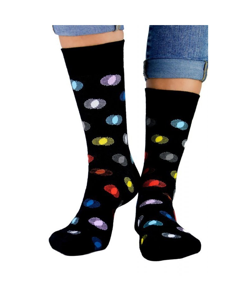 E-shop Noviti SB 002 U 14 puntíky Pánské ponožky