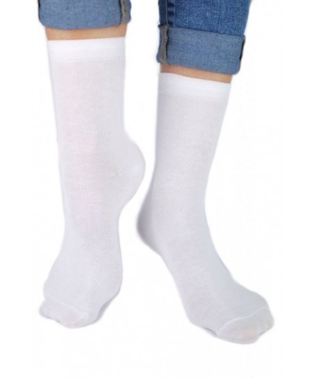 Noviti SB 005 U 01 bílé Dámské ponožky
