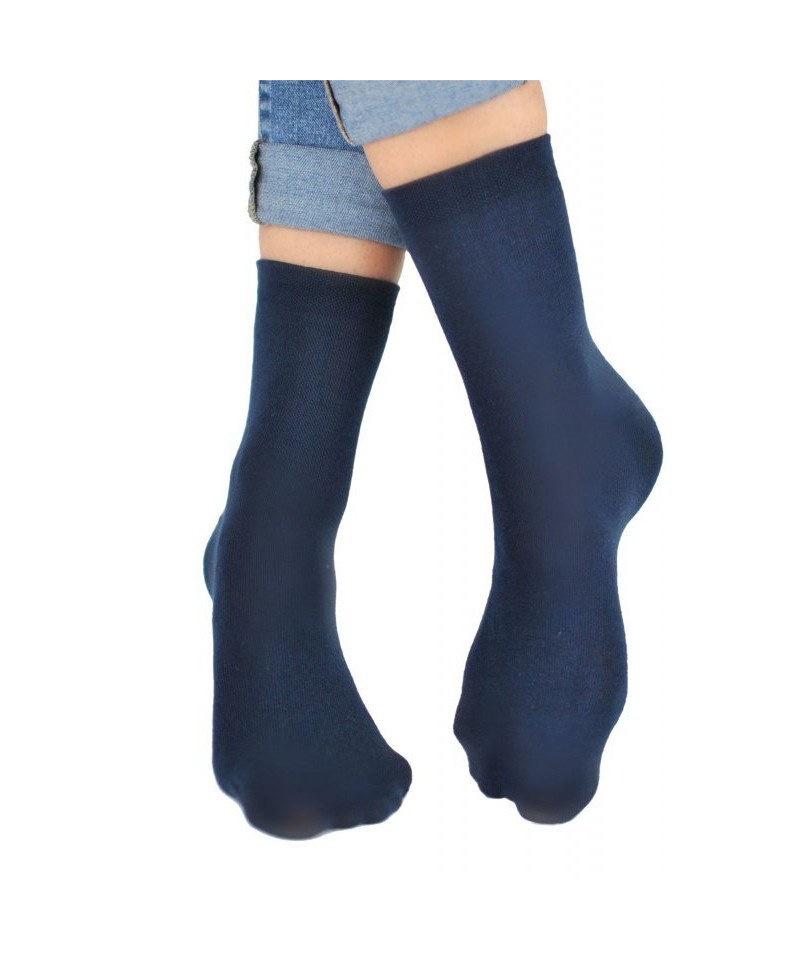 Noviti SB 005 U 03 tmavě modré Dámské ponožky