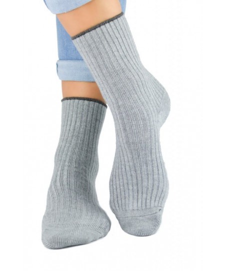 Noviti SB 029 W 04 šedý melanž Dámské ponožky