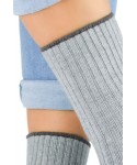 Noviti SB 029 W 04 šedý melanž Dámské ponožky