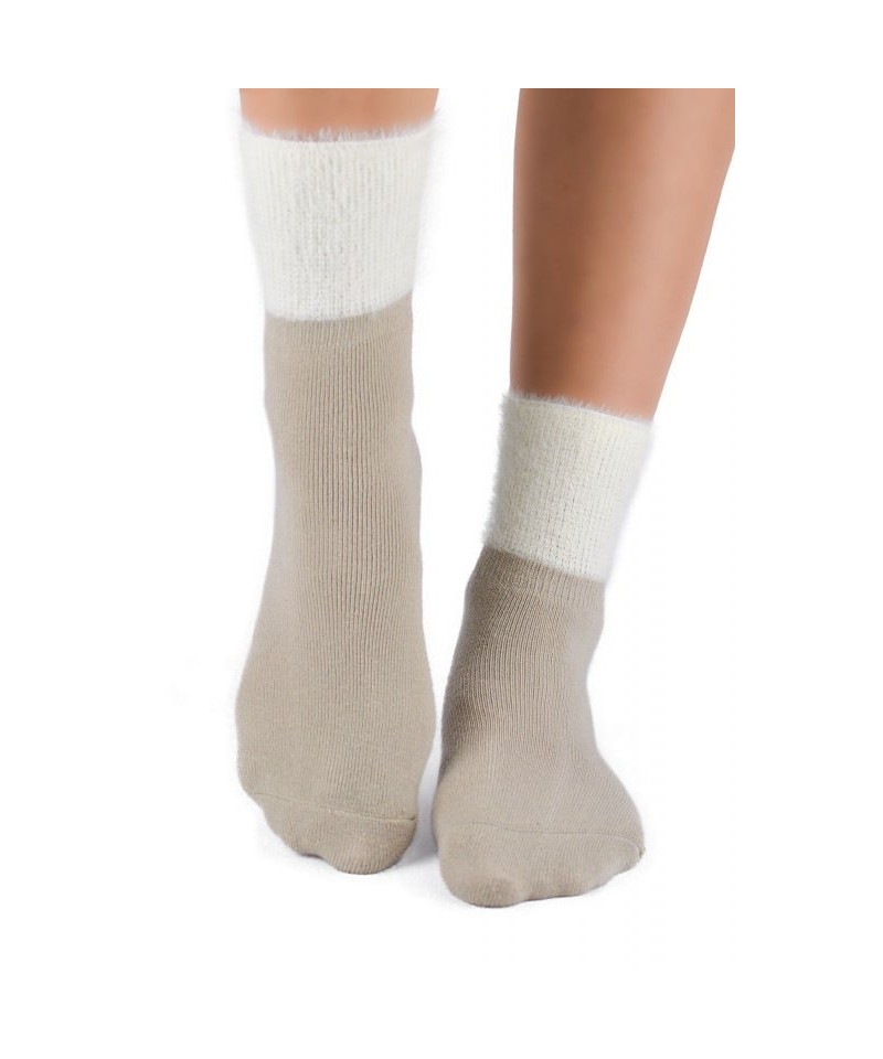 E-shop Noviti Froté SF 001 W 02 světle béžové Dámské ponožky