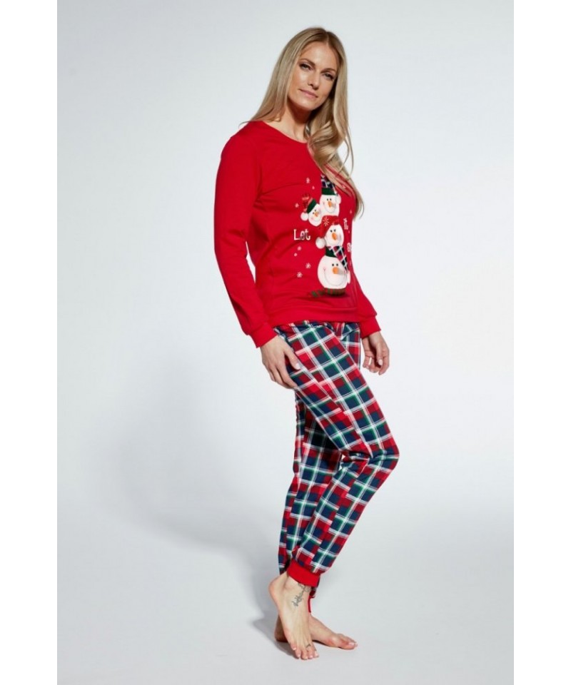 E-shop Cornette Snowman 671/348 Dámské pyžamo