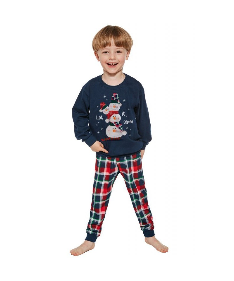 Cornette young Snowman2 966/154 Chlapecké pyžamo