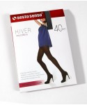 Sesto Senso Hiver 40 DEN Punčochové kalhoty grafitové