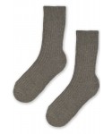 Noviti vlněné SW 001 W 10 hnědý melanž Dámské ponožky