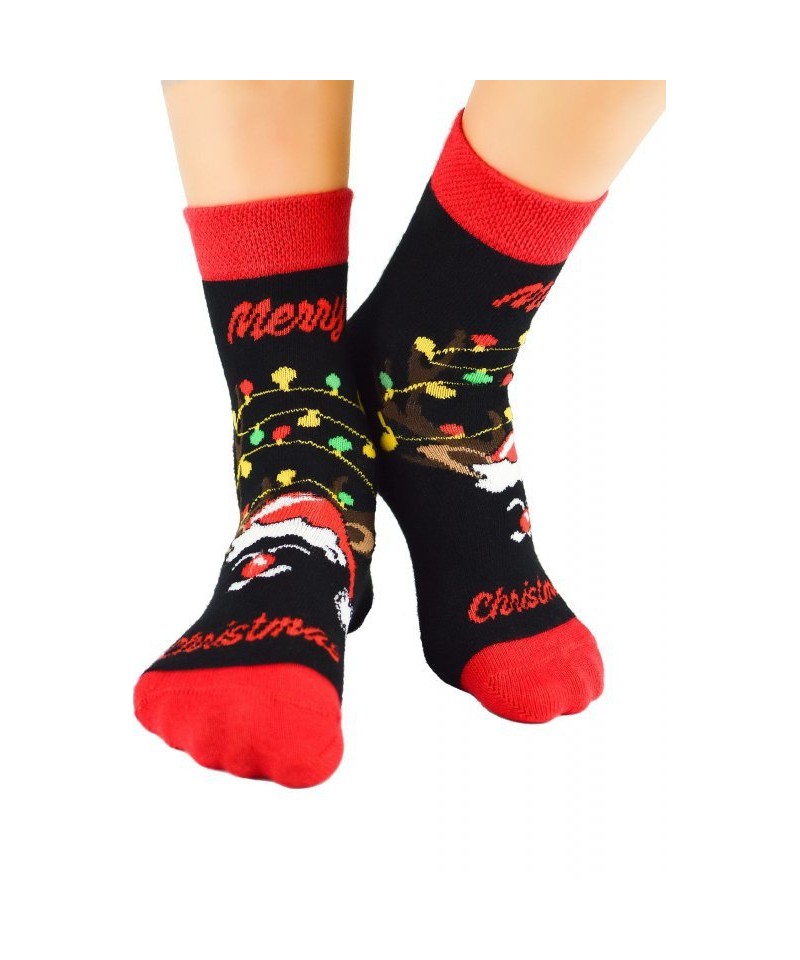 E-shop Noviti SB 060 U 01 vánoční osvětlení černé Dětské ponožky