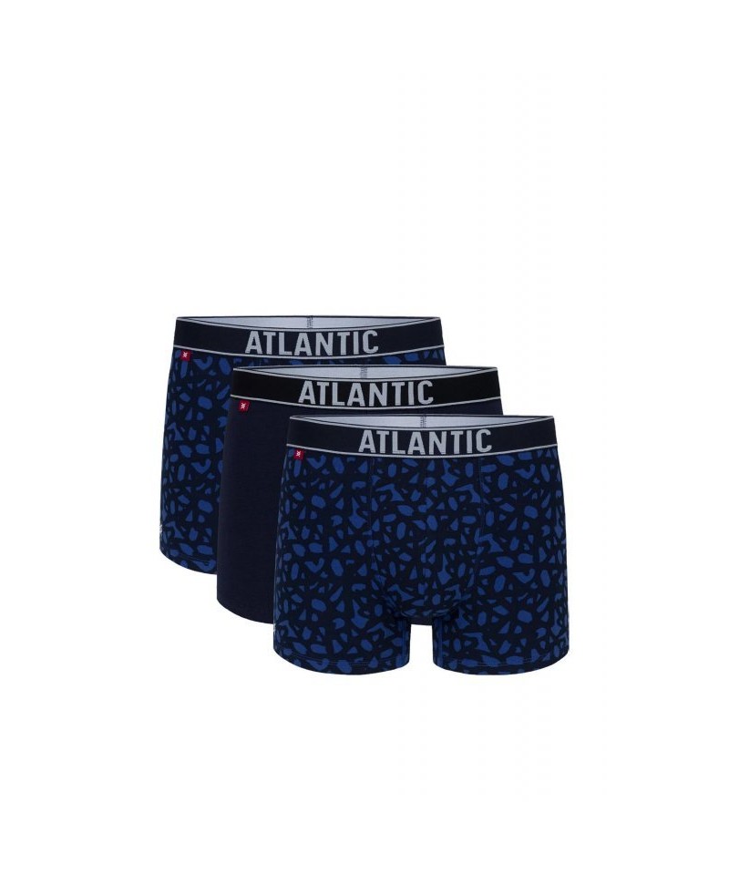 E-shop Atlantic 173 3-pak nie/gra/nie Pánské boxerky