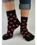 Noviti SB026 srdce Lurex Dámské ponožky
