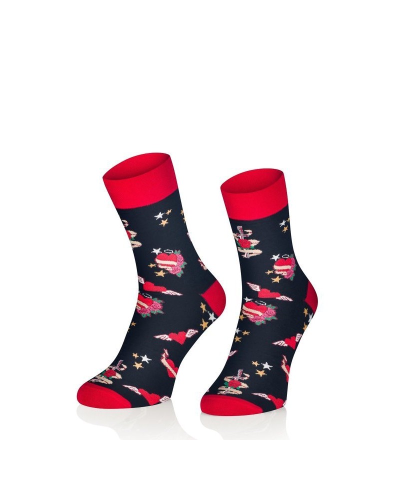E-shop Intenso 0549 Follow Your Passion Valentýnské pánské ponožky