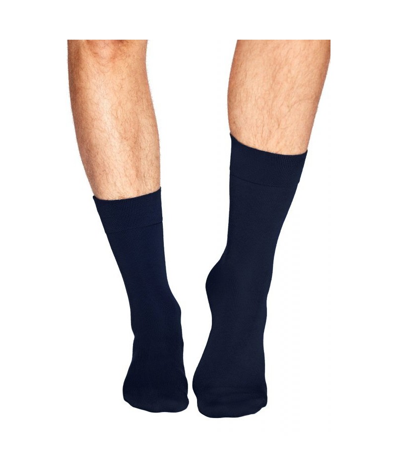 E-shop Henderson Classic Palio 17917 v02 tmavě modré Oblekové ponožky