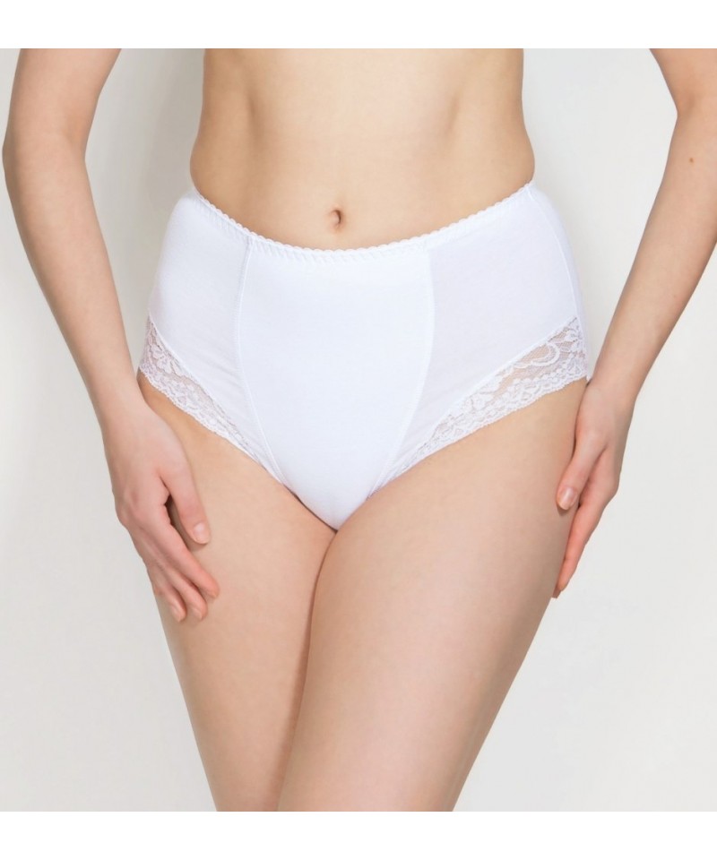 E-shop Mitex Ela bílé plus Tvarující kalhotky