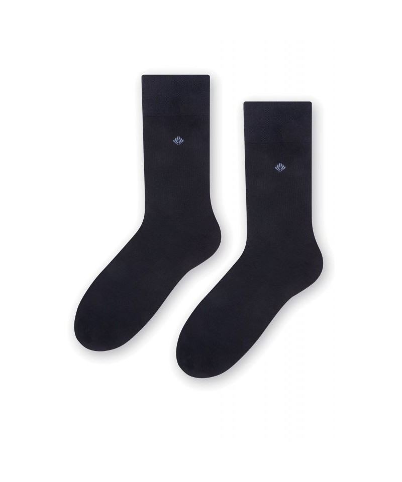 Steven 056 098 tmavě modré Pánské oblékové ponožky