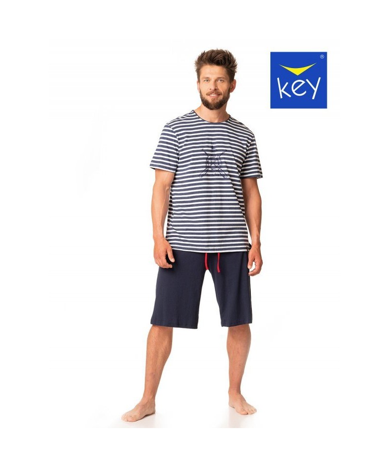 E-shop Key MNS 629 A24 Pánské pyžamo