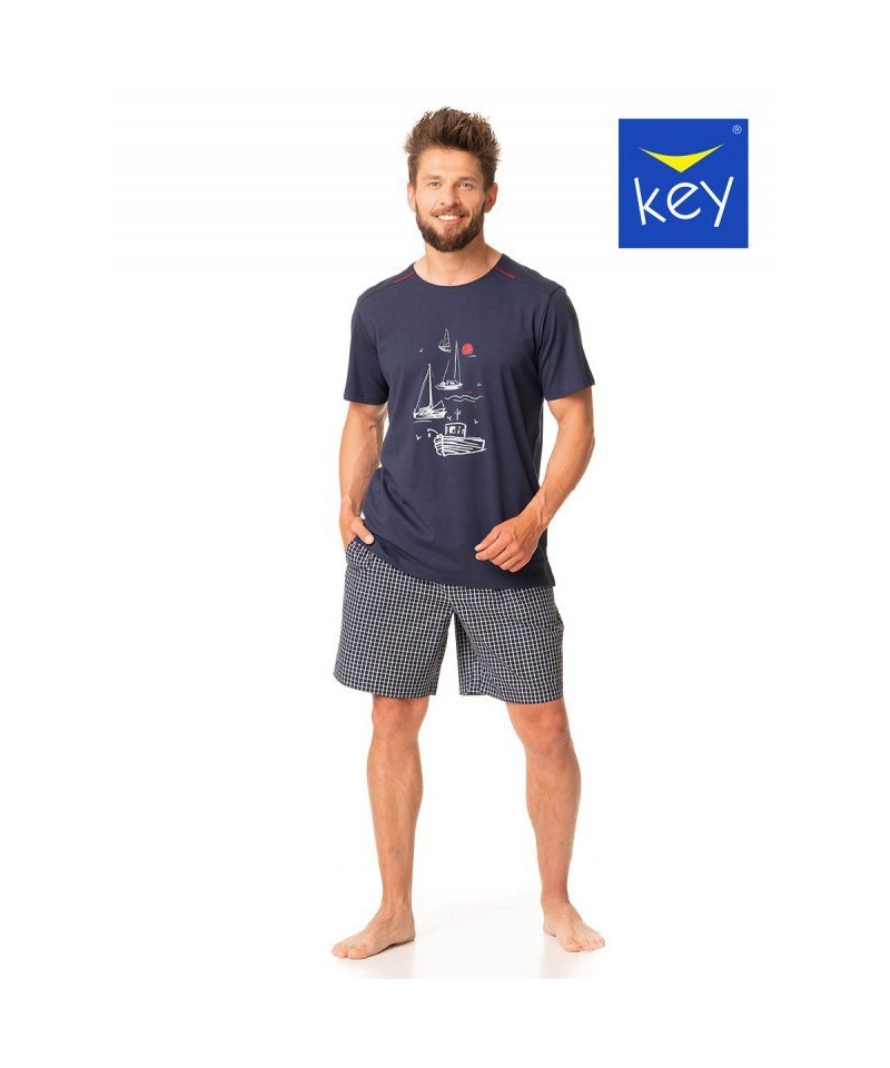 E-shop Key MNS 420 A24 Pánské pyžamo