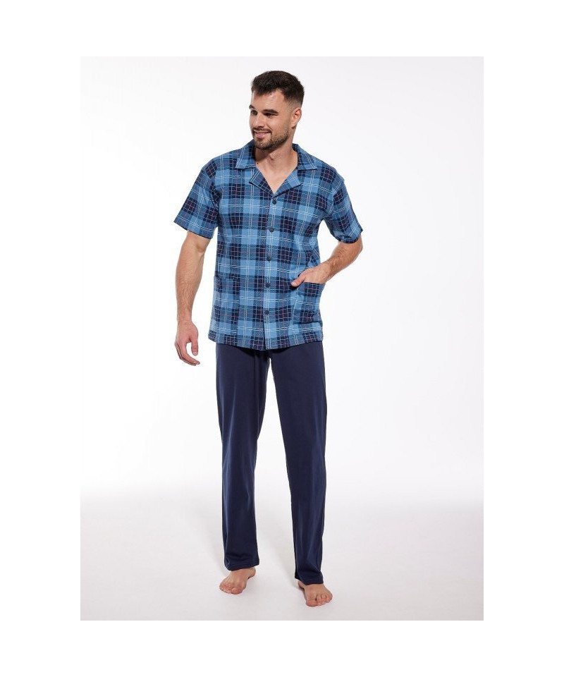 Cornette 318/49 Rozepínané Pánské pyžamo