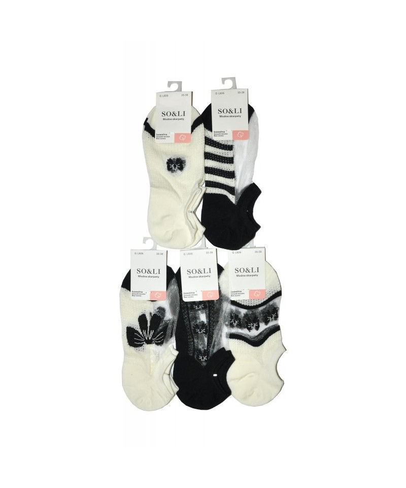 E-shop WiK SO&ampLI 6066 G L606 Dámské kotníkové ponožky