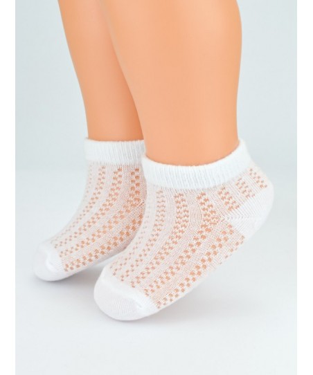 Noviti SB072 Ažurové 0-12 měsíce Dívčí ponožky